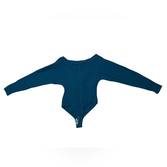 Free People Intimately Lovin This Feeling Bodysuit in Night Swim - Picture 6 of 11